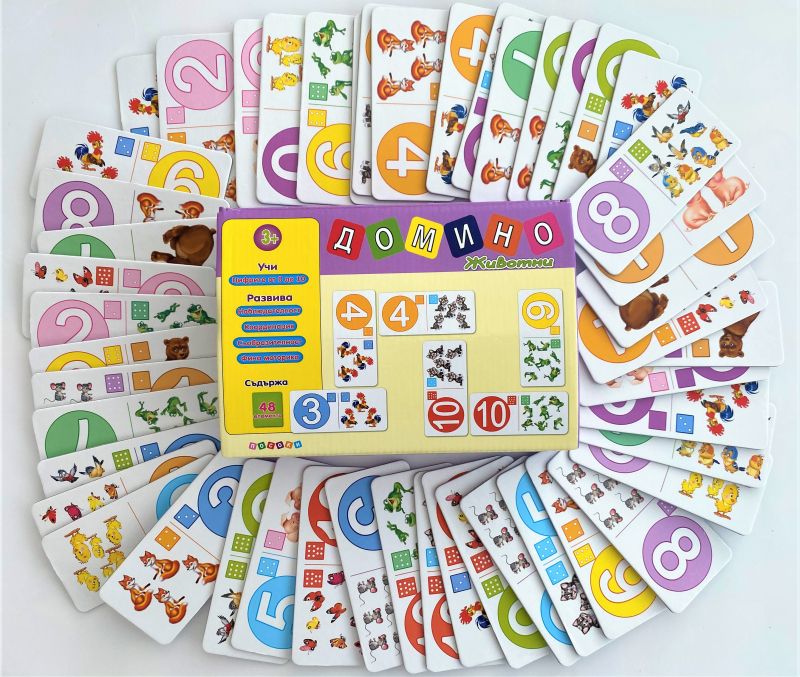 ДОМИНО „Животни“ – 48 карти (3+) 5 ДОМИНО „Животни“ – 48 карти (3+) - Image 5