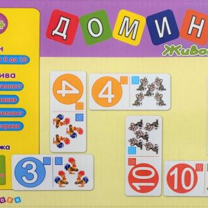 ДОМИНО „Животни“ – 48 карти (3+)