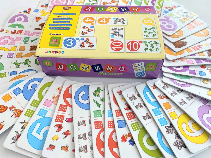 ДОМИНО „Животни“ – 48 карти (3+) 4 ДОМИНО „Животни“ – 48 карти (3+) - Image 4